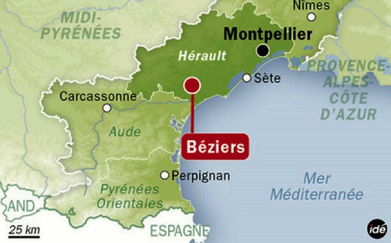 Beziers Studio Terrasse エクステリア 写真
